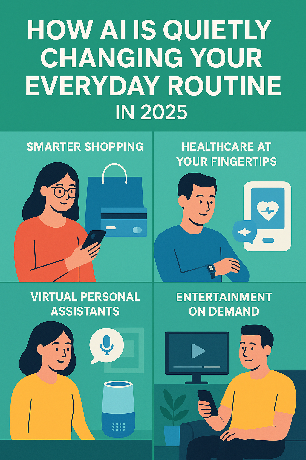 How Artificial Intelligence is Quietly Changing Your Everyday Routine in 2025